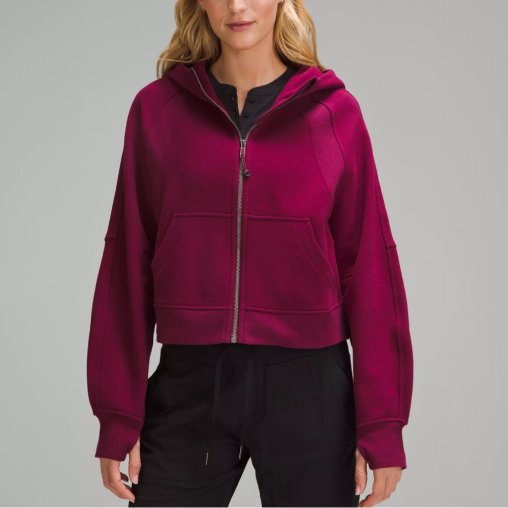 Lululemon - Scuba Oversized Full Zip - Deep Luxe - M/L